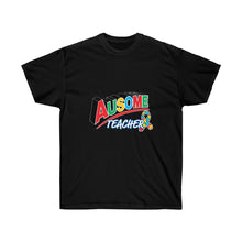 Load image into Gallery viewer, Super Hero Ausome Teacher T-Shirt
